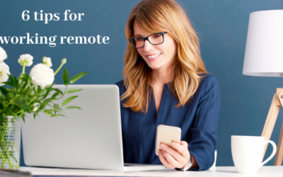 6 Tip for Working Remotely